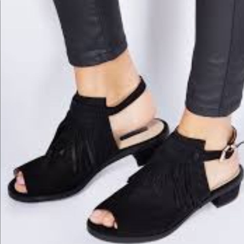 TopShop Blinder fringe sandal